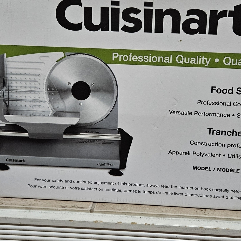 Cuisinart Professional Silver Food Slicer